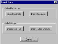 Embedded notes